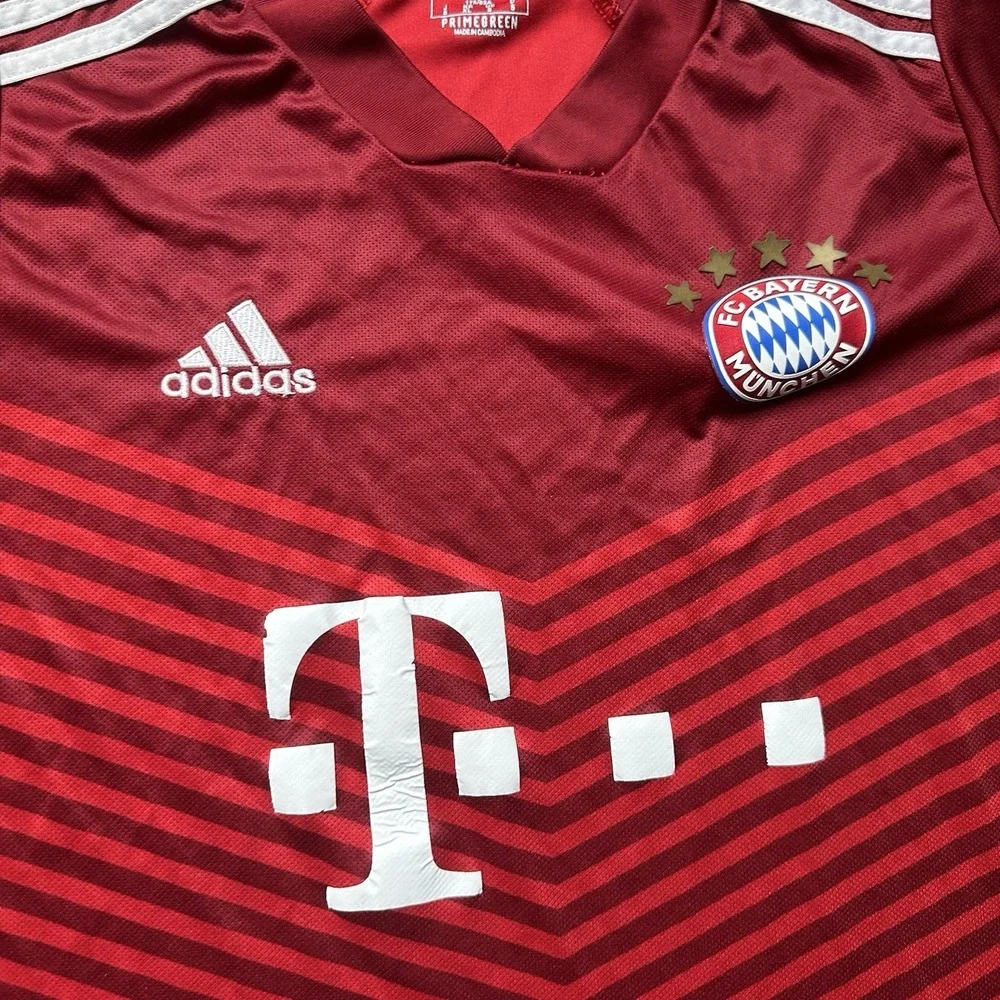 Bayern Munich‎ 2021 2022 Home Mens Football Jersey Small Adidas Shirt Soccer
